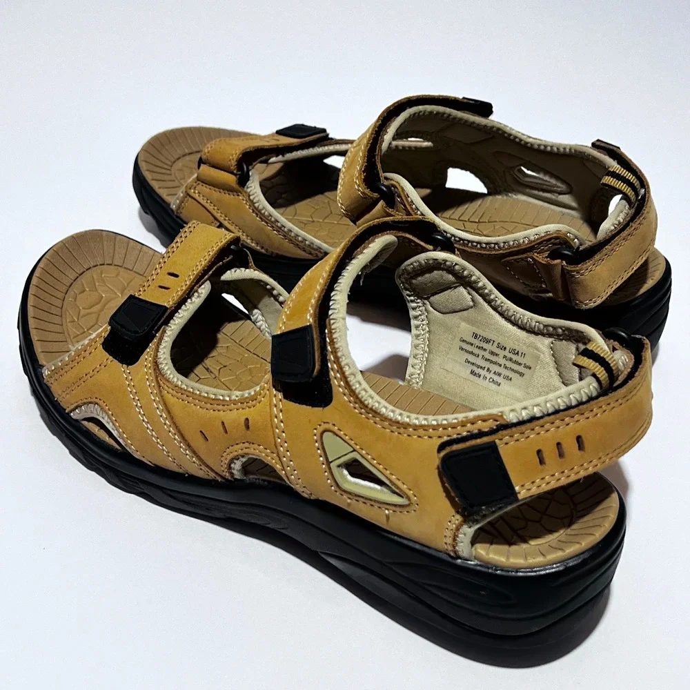 GDefy Sunset Nubuck Sandals VersoShock Arch Support‎ Water Resistant Size 11